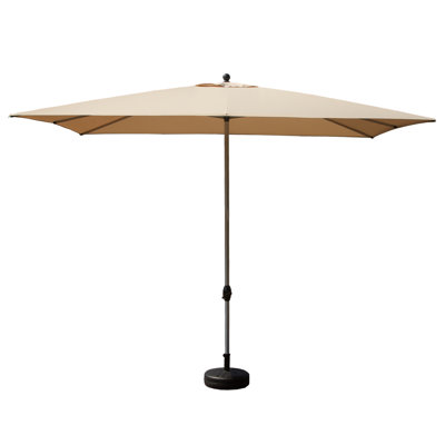Patio Umbrella with Crank Lift and Tilt Function(Base not included)