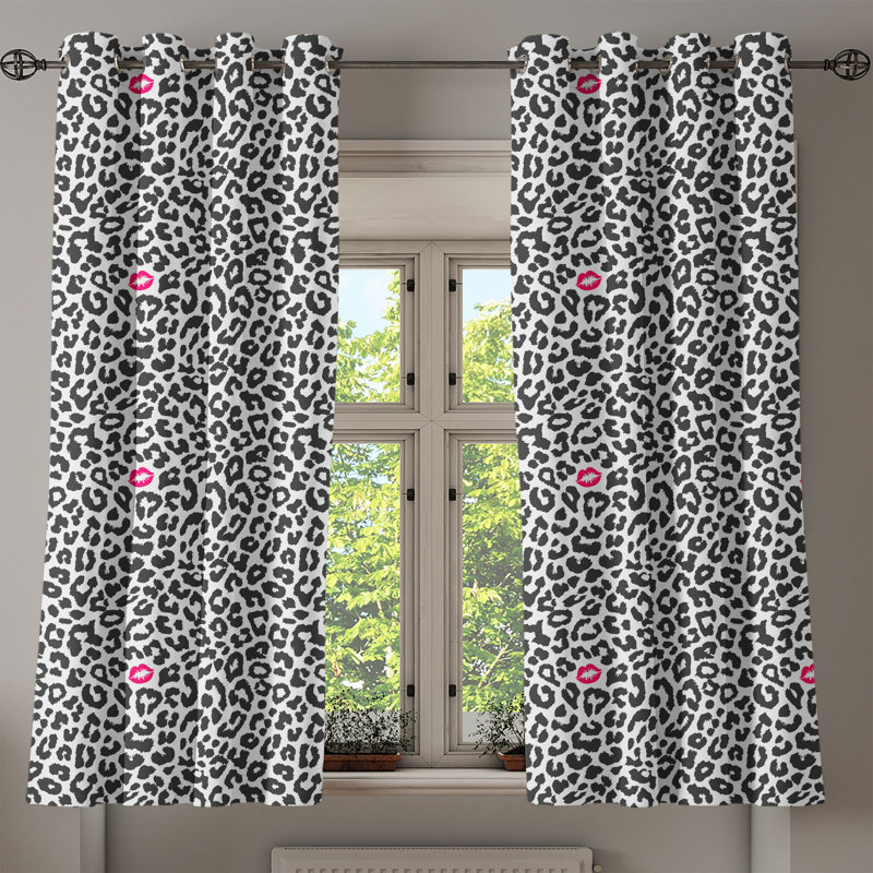 Sateen Blackout Curtain Pair, 50" W x 54" L