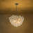 4-light Modern Glass Bubble Chandelier, 24"d-1765888439