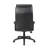 Executive Office Chair With Padded Arms, Faux Leather, Tilt Tension