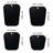  16pair (32sheets) 16in Boot Shaper Form Inserts Boots Support For Boot Black-2025014661
