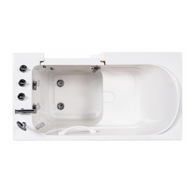 x 700mm Freestanding Acrylic Bathtub, No