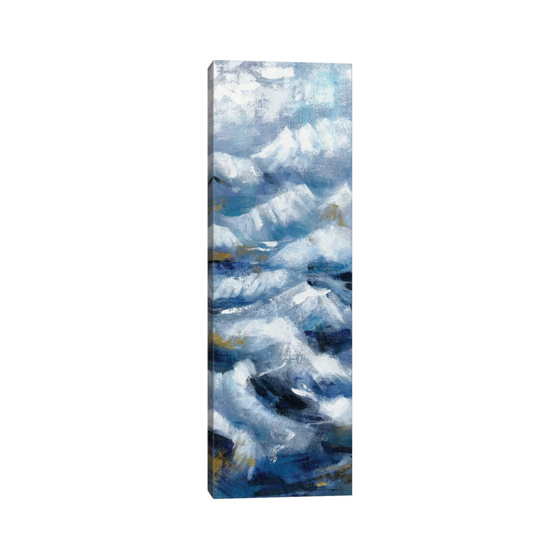 «Above the Mountains II» par Silvia Vassileva, reproduction d'art panoramique sur toile, H 48 po x l 16 po x P 1,5 po