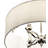 Fabric Semi Flush Mount