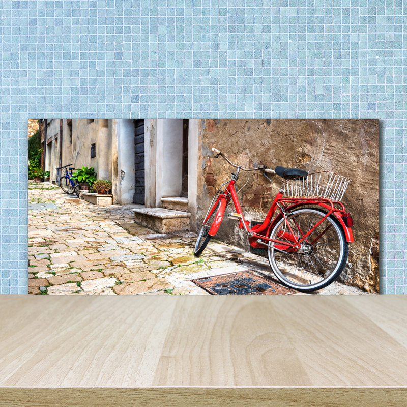 Linfante 50cm W x 100cm L Glass Peel and Stick Panel