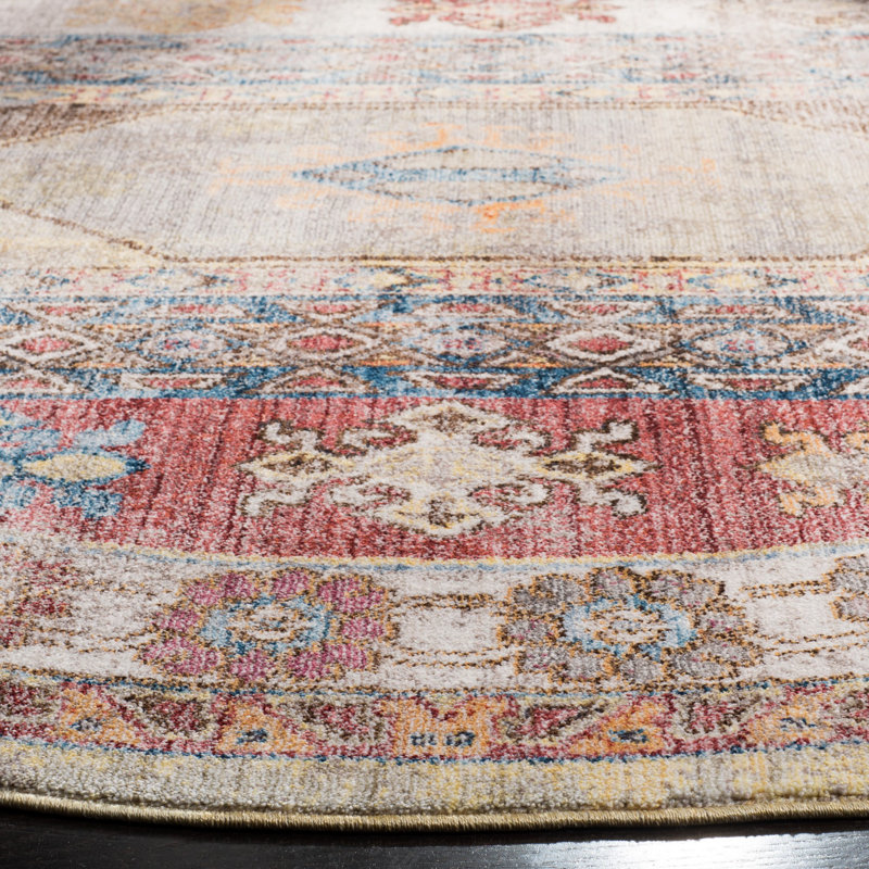 Skye Performance Oriental Rug, Square 7'