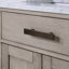 Chestnut 60" Carrara White Marble Countertop Bath Vanity with Mirror-770716651
