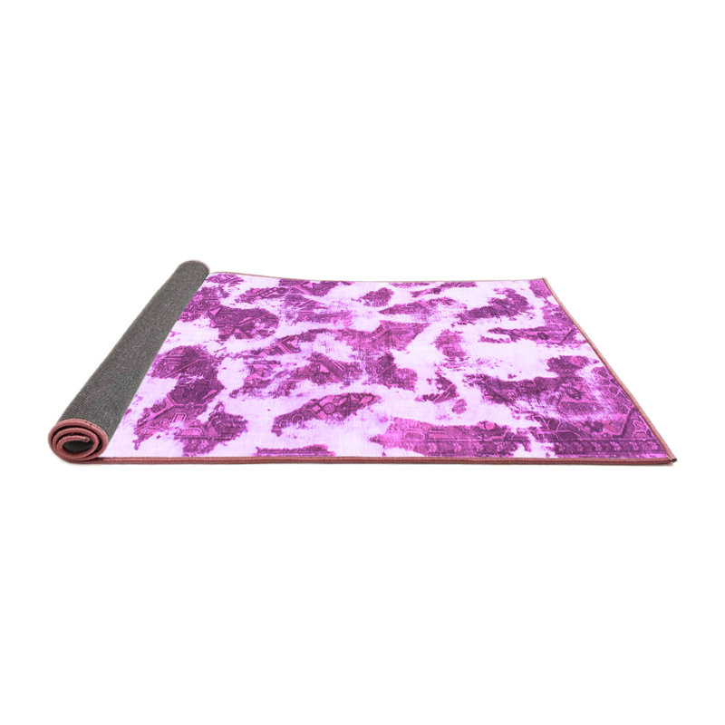 Tapis mauve Deboraah, Carré 6 pi x 6 pi