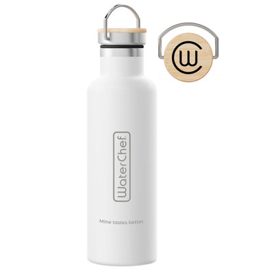 WaterChef Insulated Stainless Steel Water Bottle, 750ml