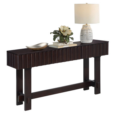 52 Inch Sofa Table With Storage Drawers