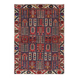 Miksen One-of-a-Kind 4'5'' X 6'5'' Hand Knotted Area Rug