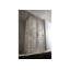 Castle 2 Door Solid Wood Wardrobe