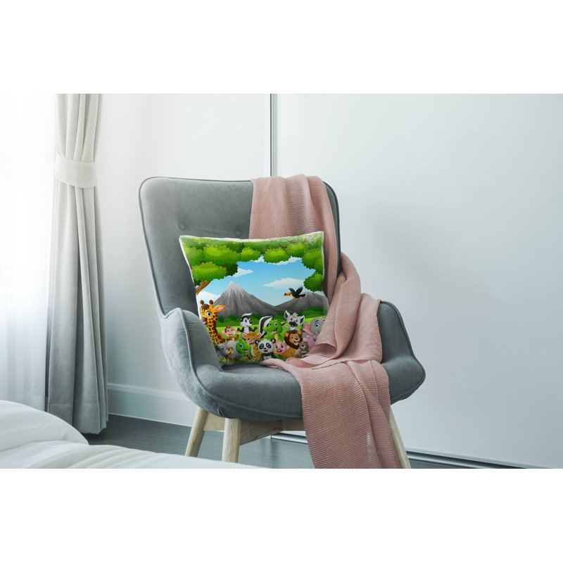 Illustration Square Cushion