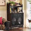 Buffet brun massif et bois manufacturé