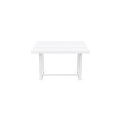Pavia 48" Power Coated Aluminum Dining Table