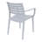 Melissus Stacking Patio Dining Armchair-110883609