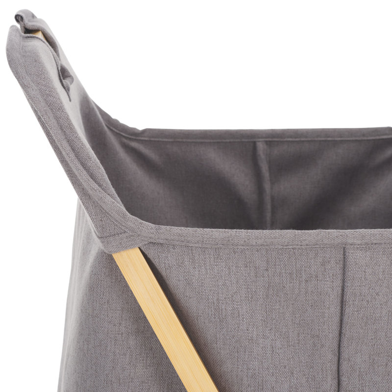 Quinne Bamboo Laundry Basket