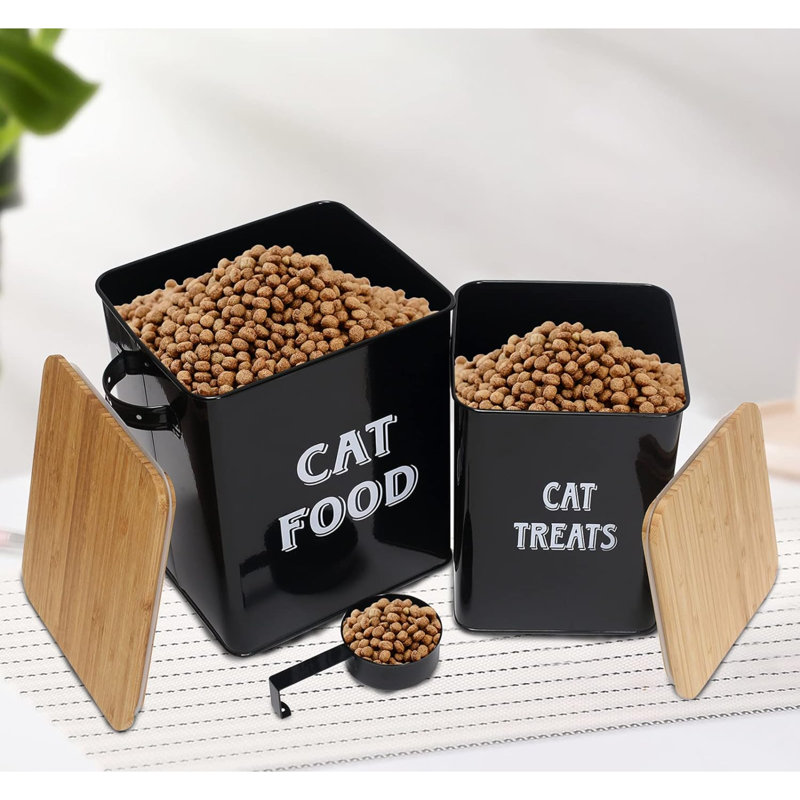6,61 lb Contenant alimentaire, Noir