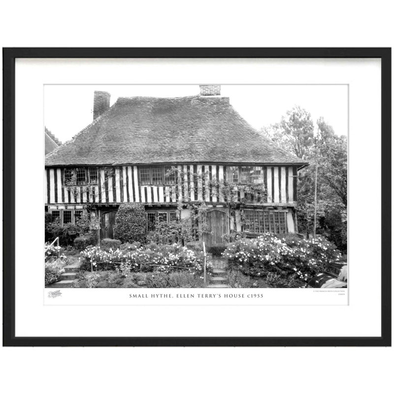 Small Hythe, Ellen Terry's House C1955 by Francis Frith - Single Picture Frame Print, 28cm H x 36cm W x 2.3cm D