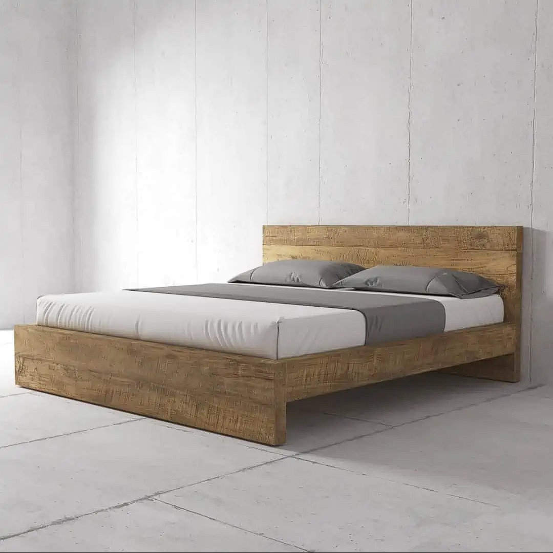 Lugano Solid Wood Bed Urban Woodcraft 