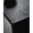 Black Rectangular Solid Wood Console Table-107519597