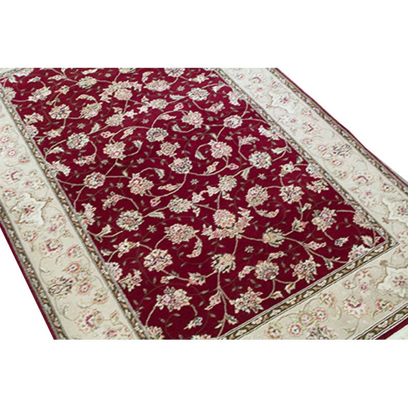 Wool Floral Area Rug