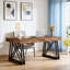 Bureau d'ordinateur de bureau de style rétro rétro (table seulement, sans accessoires)