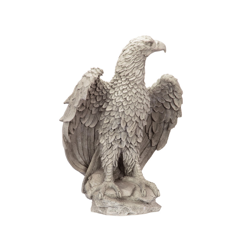 America's Eagle Animals Weather Resistant UV Resistant Polyresin Garden Statue