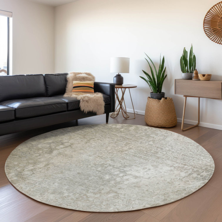 Premium Machine Washable Cerrito AMF565 Beige Rug