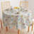 Barker Geometric Round Easter Tablecloth-2135864762