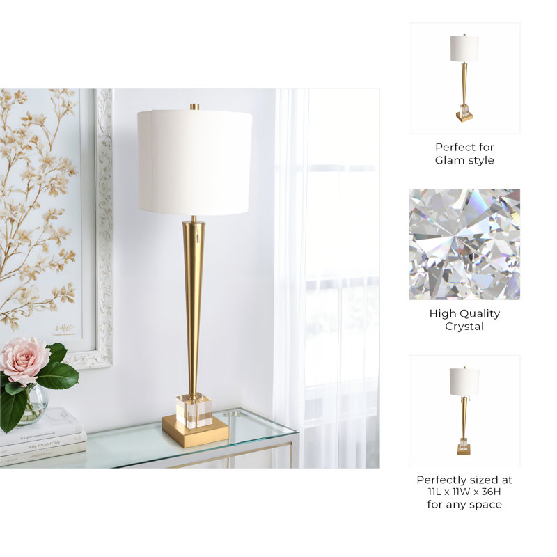 Carmelo Standard Table Lamp, Gold