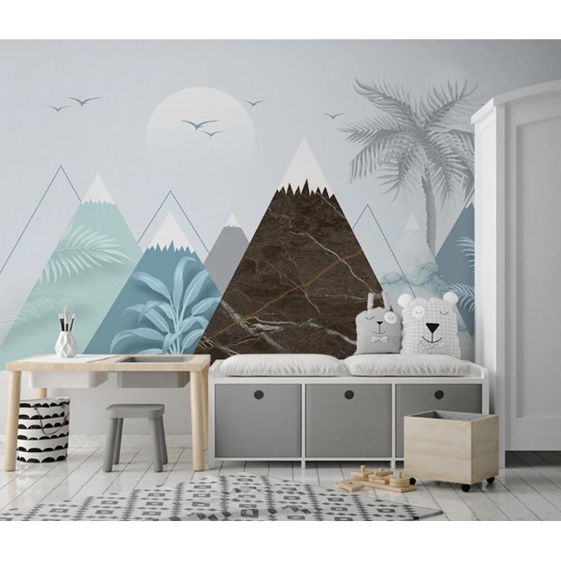 Papier peint amovible Palm Tree, L 35,04 po x l 55 po