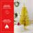 4FT Gold Christmas Tree