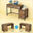 Industrial Style Office Desk,Computer Desk,Writing Table