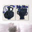 Indigo Vases Set Set by Oliver Gal-1663936926-1826241393