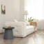 Coussin en velours blanc-122621791-122621794