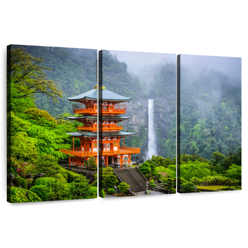 Sanctuaire Adella Nachi Taisha, H 20 po x l 33 po