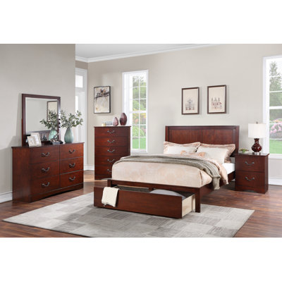 Standard 4 Piece Bedroom Set -  Red Barrel StudioÂ®, 51902DA2266E4A138ADC09A4DD6D568A