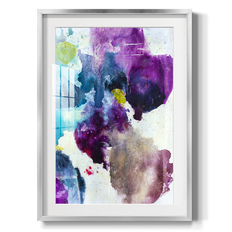 Rêve II - impression encadrée, H 28,5 po x l 20,5 po, Argent argent