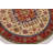 Madeeha Oriental Handmade Hand-Knotted Round 6'5" Wool Area Rug in Beige
