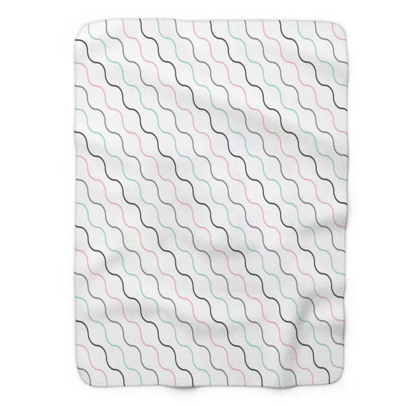 Classy Design - Couverture Sherpa 1 pièce de qualité supérieure 0114, L 50 po x L 60 po