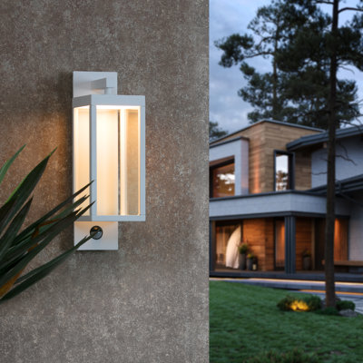 Scone d'extérieur à DEL intégré H 14,25 po Elahna