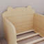 Lit de sol en forme d'ours pour tout-petit en bois massif -1490292846
