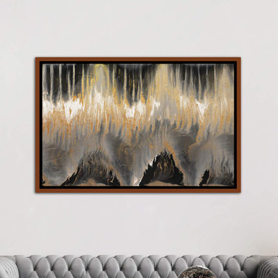 « chevron revisited-gold » par blakely ring ring-print