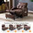 68.1" W Avocado Adjustable Backrest Folding Single Sofa Bed-1276866950