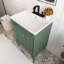 Meuble-lavabo autoportant 24 po avec lavabo supérieur 24 po-340136157