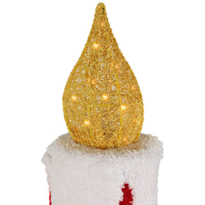 Bougie sans flamme sans parfum