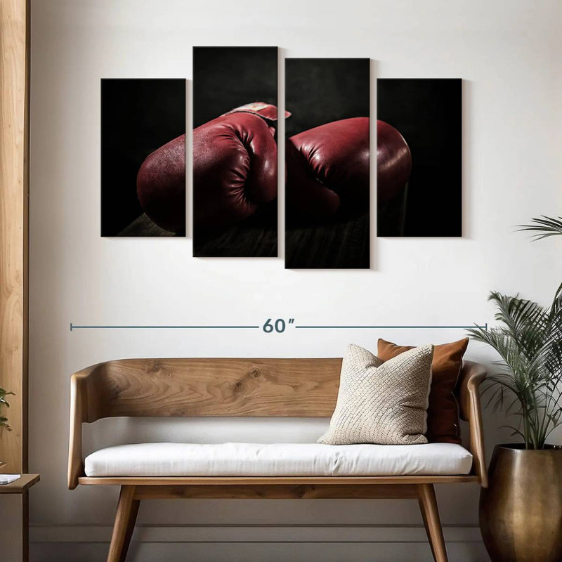 Sireci Old Red Boxing Gloves