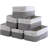 Storage Basket For Organizing - Small 6 Pack With Cotton Rope Handle, Collapsible Storage Bins-114194399