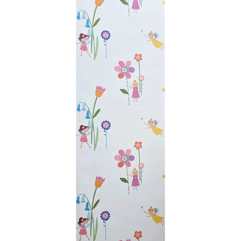 Playful Whimsical Flowers Fairy